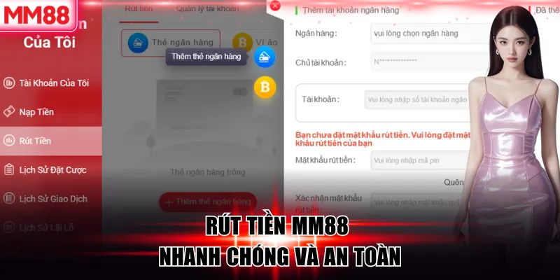 Hướng Dẫn Rút Tiền MM88 Nhanh Chóng An Toàn 7 Rút tiền MM88 nhanh chóng và an toàn